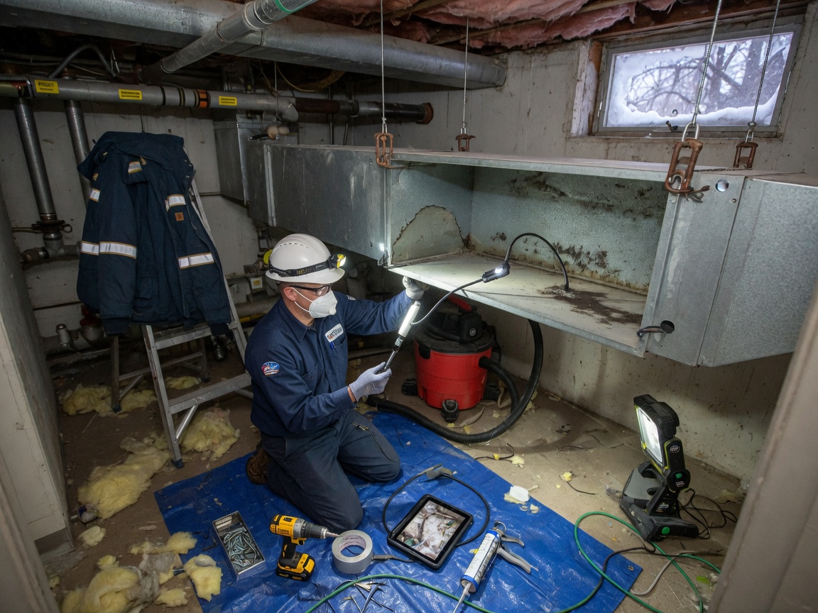 Ductwork Inspection & Repair in Waubun