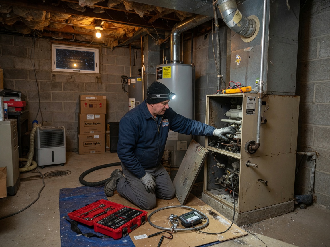Furnace Repair in Waubun